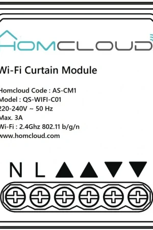 Super Prezzo Homcloud Modulo Tapparelle Intelligente Wi-Fi da incasso
