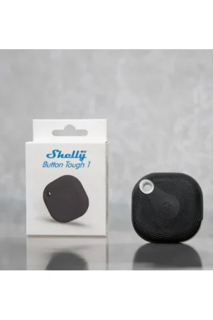 Super Prezzo Shelly BLU Button Tough 1 Black - Pulsante Smart Bluetooth IP54 Nero
