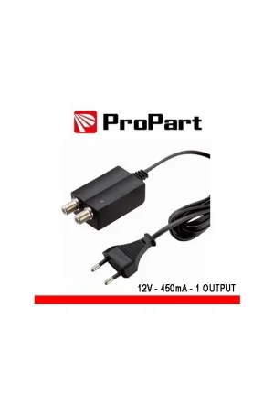 Alimentatore per Amplificatori d'antenna TV 12V 450mA 1 Uscita Offerta Speciale