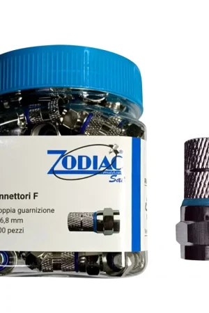 Connettori Antenna F in Barattolo F 6,8 mm C-ORING Zodiac Affare