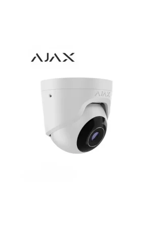Compra Oggi Stesso Ajax Telecamera Dome IP PoE (TurretCam) (5 Mp/2.8 mm) bianco