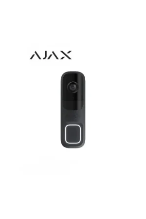 Videocampanello con sensore pir 4MP Microfono e Intelligenza Artificiale 66391 Nero Super Prezzo