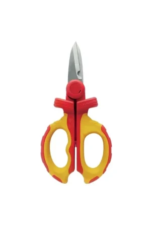 Forbici Isolate Da Elettricista Professionali 1000V Rosso e Giallo Reso Gratuito