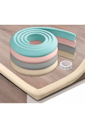 Striscia Parabordi Adesivo in NBR ad "L" da 2 Metri Avorio Economico