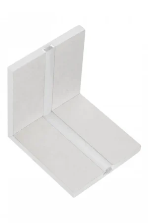 Ultime Pezzi Raccordo ad Angolo Parete Soffitto Per Taglio Luce in Cartongesso Cover Opale