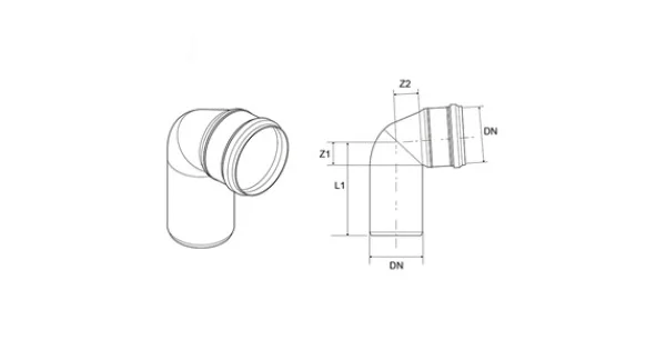 Compra Adesso CURVA X SCARICO D.40 87 GRADI