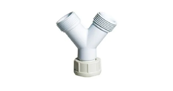 GIUNTO 2 VIE TUBO LAVATRICE 3/4 Economico