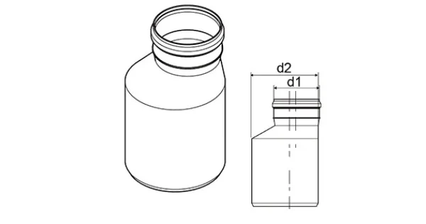 Occasione AUMENTATORE X SCARICO D.32-40