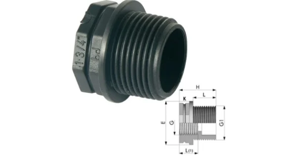 Offerta Lampo BUSSOLA DI RIDUZIONE IN POLIPROPILENE MF 2"X1" 1/2
