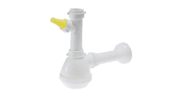 SIFONE 1 VIA 1" 1/2 C/SCARICO LAVATRICE2000LSI Spedizione Gratuita