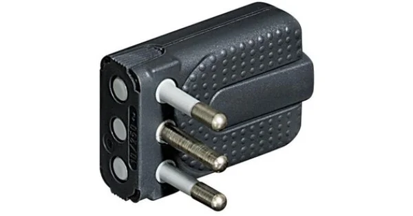 SPINA 2P+T 10A GRIGIA S2465TGE Professionale