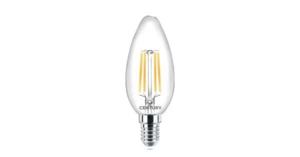 Super Prezzo LAMPADINA MINI CANDELA A LED INCANTO 4W E14 2700K 470 LUMEN