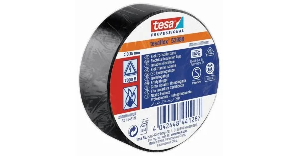 Ultime Pezzi NASTRO ISOLANTE MM.30 MT.25 NERO TESAFLEX 53988