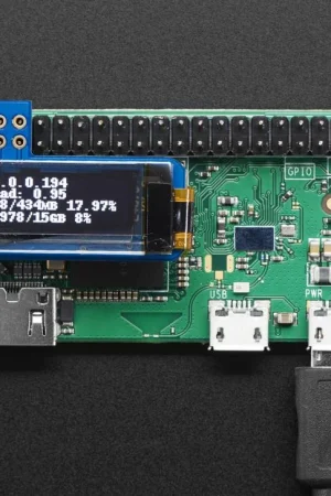 Adafruit PiOLED - Modulo aggiuntivo OLED monocromatico 128x32 per Raspberry Pi Direttamente Dal Produttore