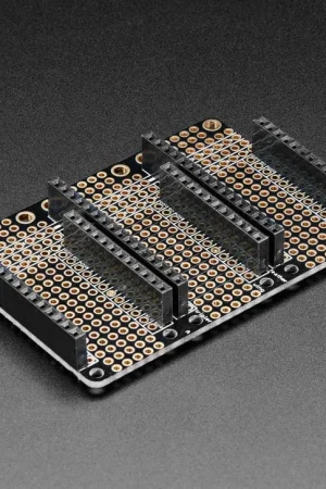 Adafruit FeatherWing Tripler Mini Kit - Prototipazione aggiuntiva per Feathers Ultima Occasione