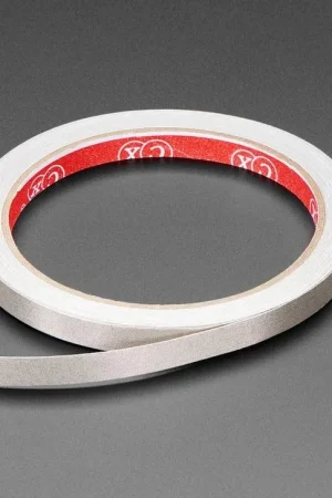 Adafruit Nastro in tessuto di nylon conduttivo - 8 mm di larghezza x 10 metri di lunghezza Spedizione Gratuita