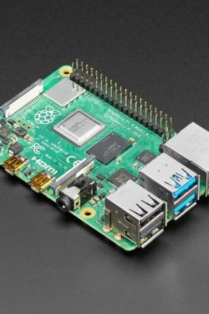 Adafruit Raspberry Pi 4 modello B - 1 GB di RAM Popolare