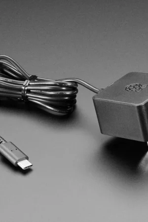 Adafruit Alimentatore ufficiale Raspberry Pi 5,1 V 3 A con USB C Popolare
