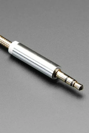 Adafruit Cavo stereo maschio/maschio da 3,5 mm - Metallo dorato - Lunghezza 1 metro Affare