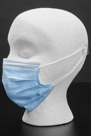 Adafruit Mascherine monouso standard per adulti - Stile chirurgico blu - Confezione da 50 Ultimissimo Modello