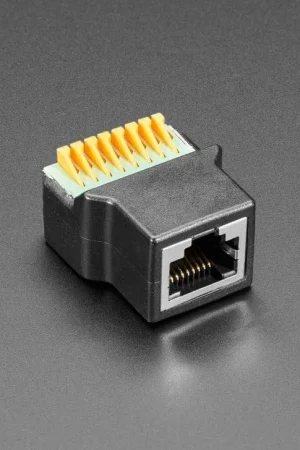 Acquista Ora Adafruit Adattatore da presa femmina Ethernet RJ-45 a blocco a molla terminale