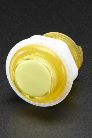 Adafruit Mini pulsante LED Arcade - 24 mm giallo traslucido Must-Have