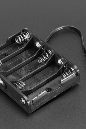 Adafruit 5 porta batterie AA con jack CC da 2,1 mm Offerta Del Giorno