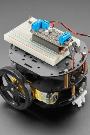 Adafruit Kit telaio per robot rotondo mini a 3 strati - 2WD con motori CC Nuova Collezione