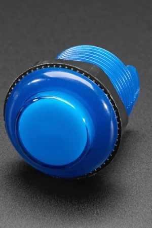 Adafruit Pulsante Arcade con LED - 30 mm blu traslucido Miglior Prezzo