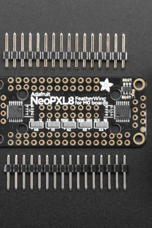 Adafruit NeoPXL8 FeatherWing per Feather M0 - 8 x DMA NeoPixel! Offerta Lampo