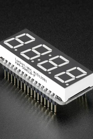 Spedizione Espresso Display FeatherWing Adafruit da 0,56" a 4 cifre e 7 segmenti - Rosso