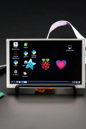 Adafruit HDMI 4 Pi: display da 5" con touch e mini driver - 800x480 HDMI Solo Oggi