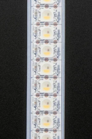 Striscia LED RGBW digitale Adafruit NeoPixel - PCB bianco 144 LED/m Quantità Limitata