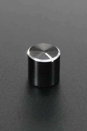 Adafruit Manopola sottile per potenziometro in metallo - Diametro 10 mm x 10 mm - T18 Prezzo Ridotto