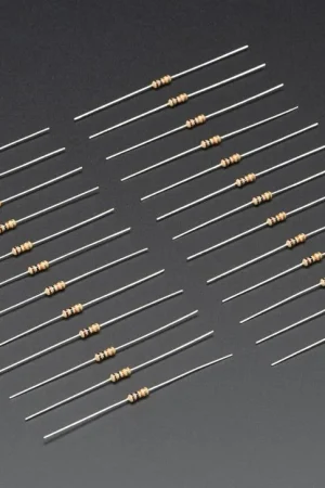 Adafruit Resistori passanti - 10K ohm 5% 1/4W - Confezione da 25 Prezzo Basso