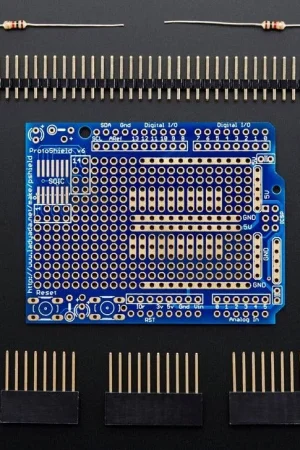 Adafruit Proto Shield per Arduino Kit non assemblato - Impilabile Pagamento Sicuro