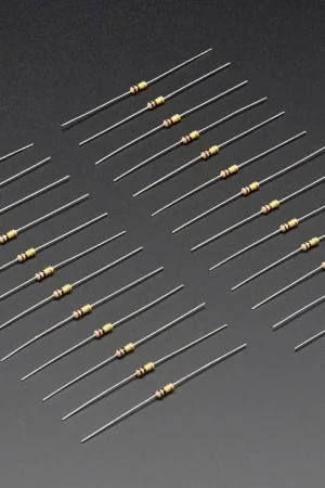 Adafruit Resistori passanti - 100K ohm 5% 1/4W - Confezione da 25 Più Venduto