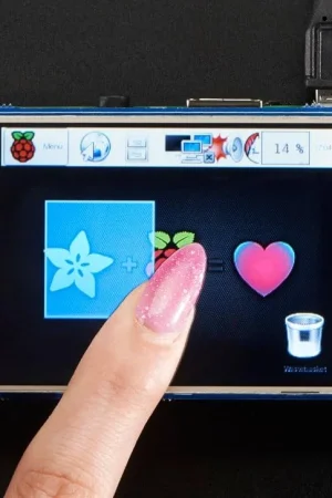 Adafruit PiTFT Plus 320x240 3,2" TFT + touchscreen resistivo Ultima Occasione