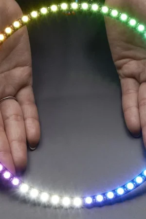 Adafruit NeoPixel 1/4 60 Ring - LED RGBW 5050 con driver integrati Promozione