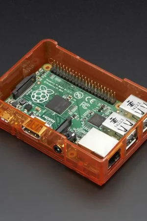 Adafruit Base della custodia Pi modello B+ / Pi 2 / Pi 3 - arancione Super Prezzo