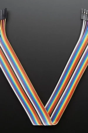 Adafruit Cavi jumper femmina/femmina Premium - 20 x 12" (300 mm) Consegna Rapida