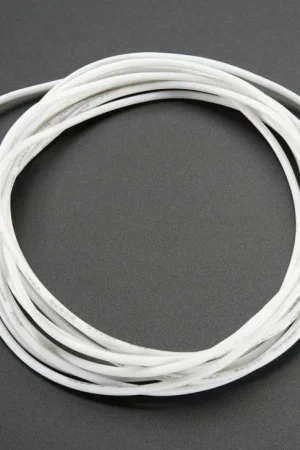 Adafruit Cavo a nucleo flessibile con rivestimento in silicone - 2 m 26 AWG bianco Compra Oggi Stesso