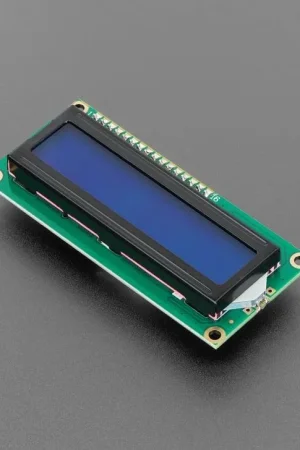 Adafruit LCD standard assemblato 16x2 + extra - Bianco su blu Promozione