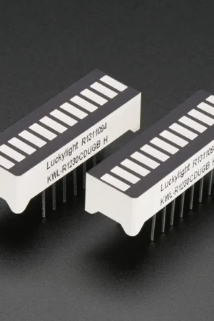 Adafruit Grafico a barre bicolore (rosso/verde) a 12 LED - Confezione da 2 Compra Adesso