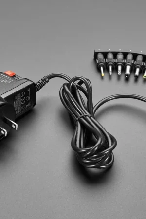 Adafruit Alimentatore switching compatto - Uscita selezionabile 3-12 V CC Spedizione Espresso