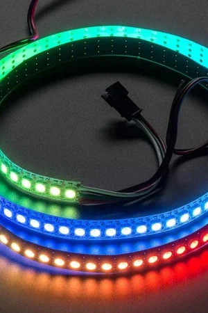 Striscia LED RGB digitale Adafruit NeoPixel 144 LED - 1 m bianco Saldi