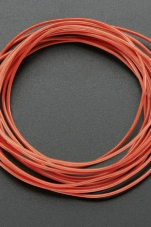 Adafruit Cavo a nucleo flessibile con rivestimento in silicone - 2 m 30 AWG rosso Consegna Rapida