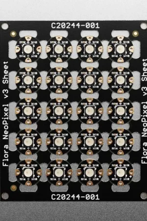 Adafruit Flora RGB Smart NeoPixel versione 3 - Foglio da 20 Vendita Finale