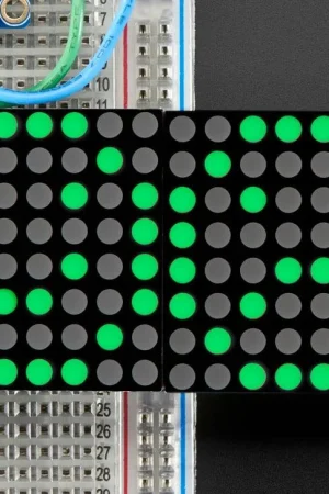 Adafruit Matrice LED 16x8 1,2" + zaino - LED verdi rotondi ultra luminosi A Buon Prezzo