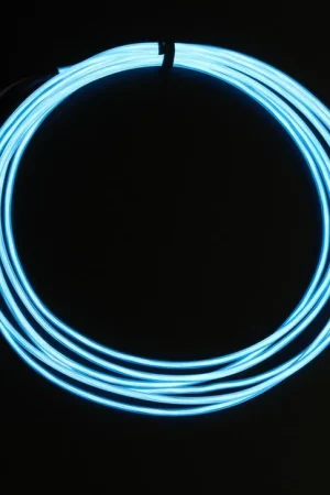 Adafruit Confezione di cavi EL di avviamento - Bianco 2,5 metri (8,2 piedi) Spedito Oggi